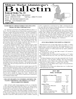 Producer - Mideast Marketing Area