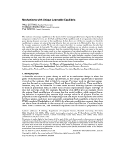 Mechanisms with Unique Learnable Equilibria