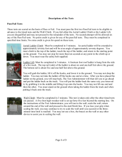 Illustrated guide for agility test