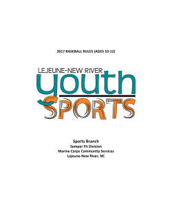 Sports Branch - MCCS Lejeune