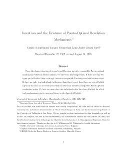 Incentives and the existence of Pareto-optimal revelation