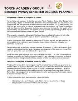 Blank Decision planner 2010-2011