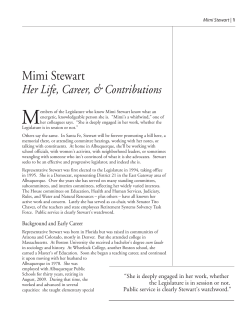 Mimi Stewart - Utton Transboundary Resources Center