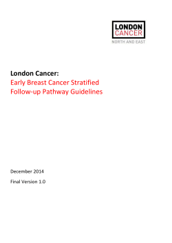 London Cancer Early Breast Stratified Follow