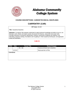 CAR - Alabama Community College System