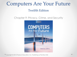 Computers Are Your Future Twelfth Edition