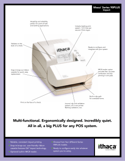 Ithaca Series 90PLUS - Add Type Business Equipment Ltd.