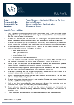 Responsible To - Liverpool Mutual Homes