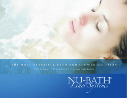 the most beautiful bath and shower solution