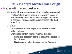 Cooling Prototype Tube Order