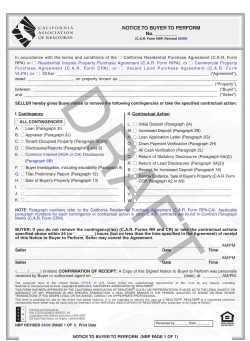 NBP - California Association of Realtors