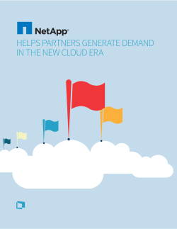 helps partners generate demand in the new cloud era