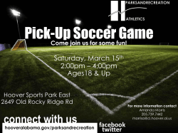 Pick-Up Soccer Game