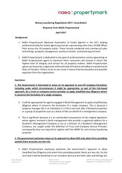 Money Laundering Regulations 2017