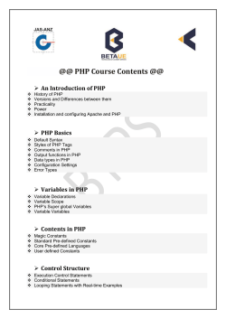 PHP with all Frameworks