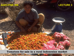 AGEC/FNR 406 Lecture 3