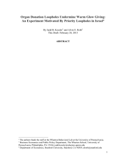 Experimental Results