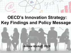 OECD Innovation Strategy