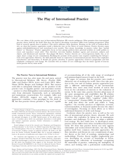 The Play of International Practice