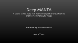 Deep MANTA