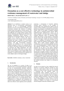 Adsorption of lead (II) ions onto diatomite from aqueous solution