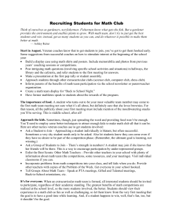 It isn`t that they can`t see the solution