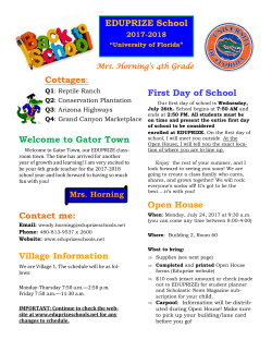 Gator Town Contact me