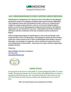 2017 fresh beginnings patient support group meetings