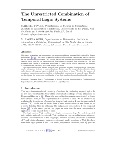 The Unrestricted Combination of Temporal Logic Systems - IME-USP