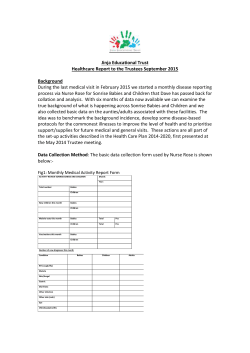 JET Healthcare Update Sept 2015