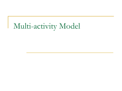Multi-Activity Model