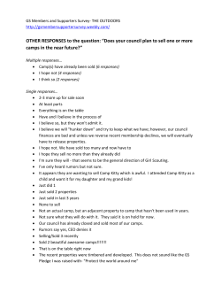 OTHER RESPONSES to the question: &ldquo;Does your council plan to