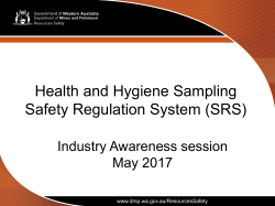 MR27 - Industry Awarenesss Health and Hygiene