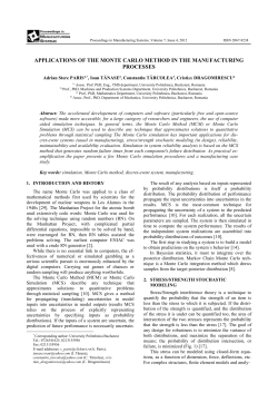 Instructions for Authors - Journal Proceedings in Manufacturing