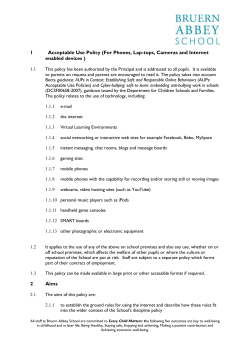 Mobile phones protocol for communication between