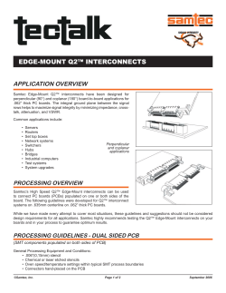 edge-mount q2&trade; interconnects
