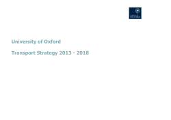 Sustainable Transport Strategy 2013-18