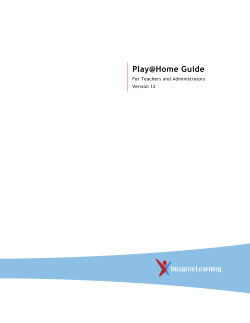 Play@Home Guide