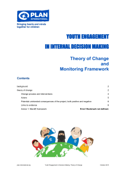 Theory of Change_Youth Engagement March 2016