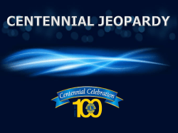 powerpoint jeopardy - Lions Clubs International
