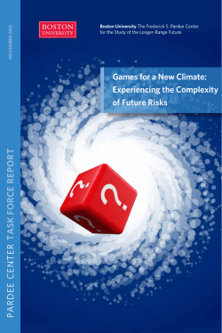 Games for a New Climate