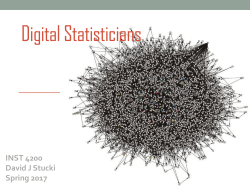 Digital Statisticians - Otterbein University