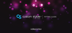Custom Stable Fitting Guide