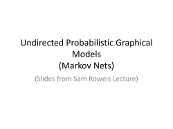 Inference and Learning in Markov Nets