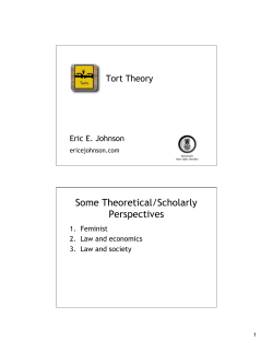 Theory - Eric E. Johnson