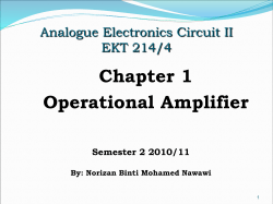Chapter 1 (Part I)