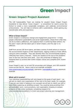 Student Mentors Scheme (name to be played with