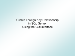 Creating a form to enter data in a table that contains a foreign key