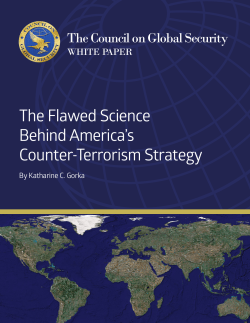 The Flawed Science Behind America`s Counter