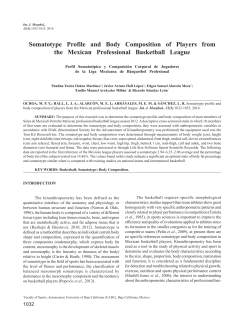 Somatotype Profile and Body Composition of Players from